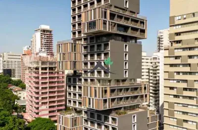 Apartamento com 1 quarto para alugar na avenida rebouças, 815, cerqueira césar, são paulo, 22 m2 por r$ 3.630