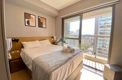 Apartamento com 1 quarto à venda na alameda jauaperi, 299, moema, são paulo, 22 m2 por r$ 530.000