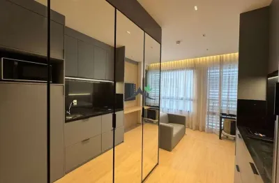 Apartamento com 1 quarto para alugar na rua antônio bicudo, 100, pinheiros, são paulo, 26 m2 por r$ 4.550