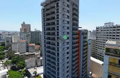 Apartamento com 1 quarto à venda na rua jaguaribe, 495, vila buarque, são paulo, 24 m2 por r$ 319.500