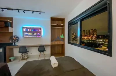 Apartamento com 1 quarto à venda na Alameda Raja Gabaglia, 271, Vila Olímpia, São Paulo, 24 m2 por R$ 464.000