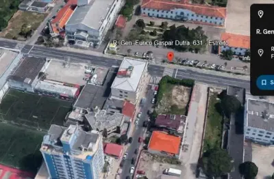 Terreno de frente para a rua gal. eurico gaspar dutra
