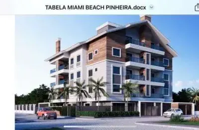 Apartamento 2 dormitórios sendo 1 suíte praia pinheira