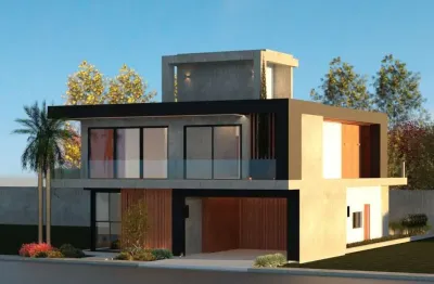 Mansão de alto padrão no condomínio reserva da pedra - palhoça/sc