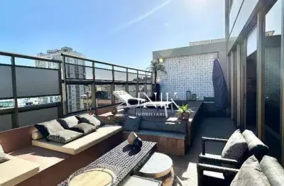 Espetacular cobertura triplex de luxo 4 quartos 2 suítes 3 vagas piscina no jardim icaraí!!