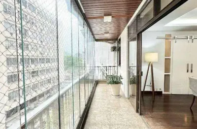 Excelente apartamento 4 quartos 2 suítes 3 vagas varanda sol da manhã na quadra da praia em icaraí!!