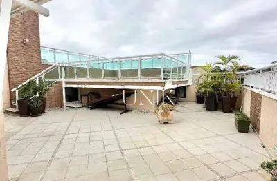 Excelente cobertura 3 quartos suite varanda piscina churrasqueira e 3 vagas no ingá!!