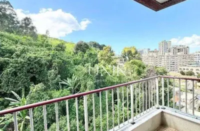 Excelente apartamento vista pro verde 2 quartos varanda e vaga no ingá!!!
