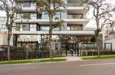 Apartamento champagnat - soho 2525 - 107m² 2 suítes 2 garagens