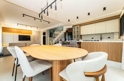 Casa de condomínio com 128.28 m², 3 quartos sendo 1 suíte à venda no bairro santa felicidade.