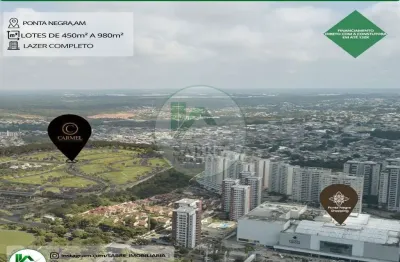Terreno em condomínio fechado à venda na Avenida Coronel Teixeira, 100, Ponta Negra, Manaus