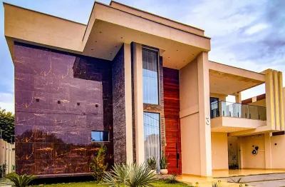 Casa duplex de luxo na ponta negra com 5 suítes / 100% mobiliada- condomínio ponta negra