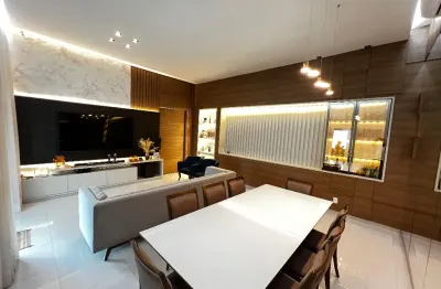 Casa de alto padrão com 3 suites na ponta negra - condomínio passaredo