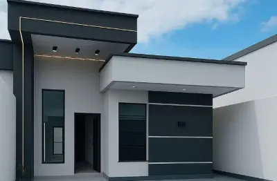 Casa de 3 qrts no novo aleixo - fino acabamento/ financia - oportunidade!