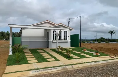Casa de 3 quartos / ponta negra / entrada de r$ 32.000 - caixa econômica