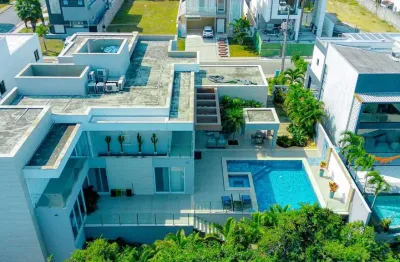 Luxuosa casa à venda no condomínio boulevard lagoa - porteira fechada