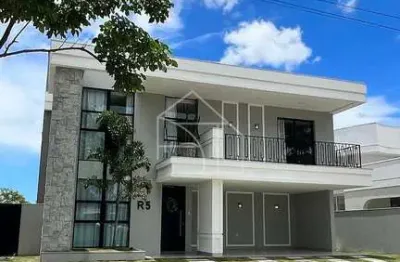 Casa de alto padrão com 4 suítes no alphaville jacuhy