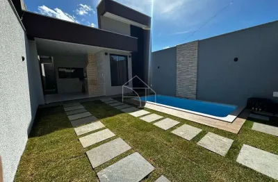 Casa individual com piscina à venda no residencial centro da serra