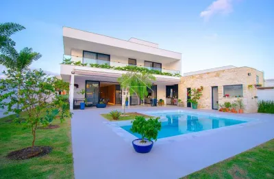 Casa em condomínio fechado com 4 quartos à venda na Alameda Colina, Jacuhy, Serra