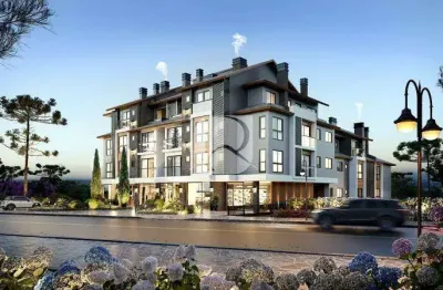 Apartamento com 2 quartos à venda na Rua Emílio Leobet, Avenida Central, Gramado