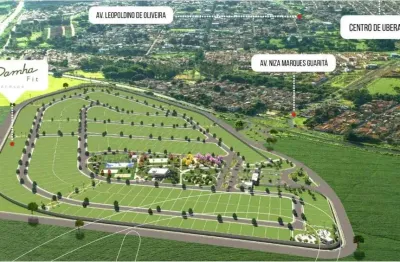 Terreno em condominio à venda, loteamento residencial damha fit - uberaba/mg