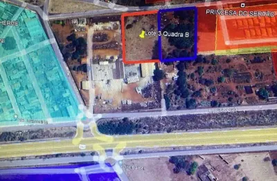 Área comercial à venda, chácaras princesa do sertão - uberaba/mg