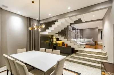 Casa em condomínio fechado com 4 quartos à venda na rua adolfo werneck, 309, uberaba, curitiba, 360 m2 por r$ 2.450.000