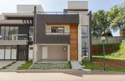Casa em condomínio fechado com 3 quartos à venda na rua domingos antônio moro, 566, são lourenço, curitiba, 166 m2 por r$ 1.330.000