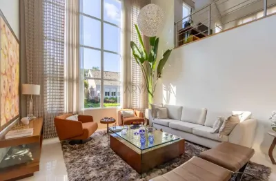 Casa em condomínio fechado com 4 quartos à venda na rua eduardo sprada, 300, campo comprido, curitiba, 448 m2 por r$ 4.950.000