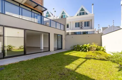 Casa em condomínio fechado com 3 quartos à venda na rua tobias de macedo júnior, 1745, santo inácio, curitiba, 240 m2 por r$ 1.835.000