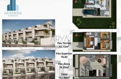 Casa em condomínio fechado com 3 quartos à venda na rua leão sallum, 732, boa vista, curitiba, 152 m2 por r$ 1.100.000