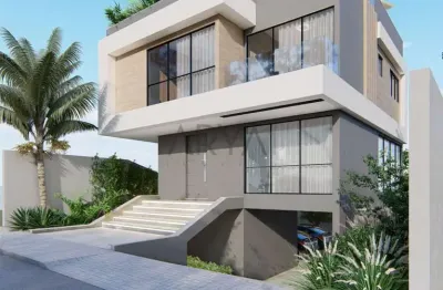 Casa em condomínio fechado com 3 quartos à venda na rua josé brusamolin, 504, são lourenço, curitiba, 266 m2 por r$ 2.400.000