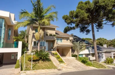 Casa em condomínio fechado com 4 quartos à venda na avenida fredolin wolf, 251, pilarzinho, curitiba, 346 m2 por r$ 2.450.000