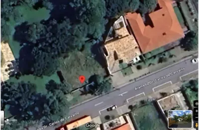 Terreno à venda na alameda doutor carlos de carvalho, 2760, batel, curitiba, 421 m2 por r$ 1.700.000