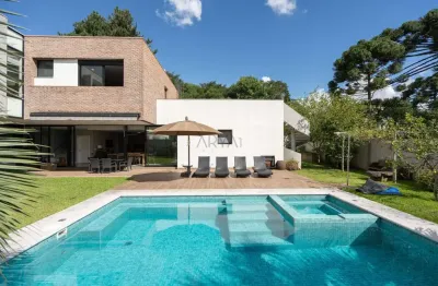Casa em condomínio fechado com 5 quartos à venda na rua justo manfron, 225, são joão, curitiba, 663 m2 por r$ 10.000.000