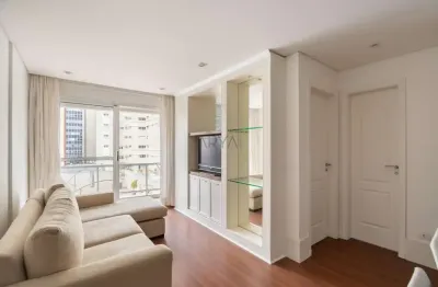 Apartamento com 1 quarto à venda na rua desembargador motta, 2184, batel, curitiba, 46 m2 por r$ 400.000