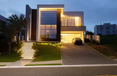 Casa em condomínio fechado com 4 quartos à venda na rua mamoré, 421, alphaville graciosa, pinhais, 464 m2 por r$ 5.500.000