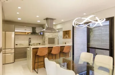 Casa em condomínio fechado com 3 quartos à venda na rua joão batista dallarmi, 961, são braz, curitiba, 266 m2 por r$ 1.900.000
