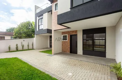 Casa em condomínio fechado com 3 quartos à venda na rua joão batista casagrande, 140, santa felicidade, curitiba, 170 m2 por r$ 1.080.000