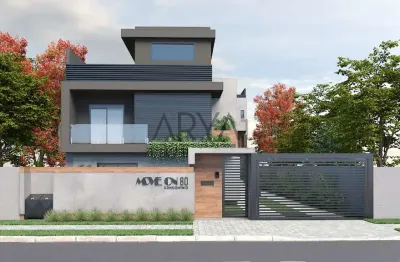 Casa em condomínio fechado com 3 quartos à venda na rua josé sabóia cortes, 80, ahú, curitiba, 179 m2 por r$ 1.980.000