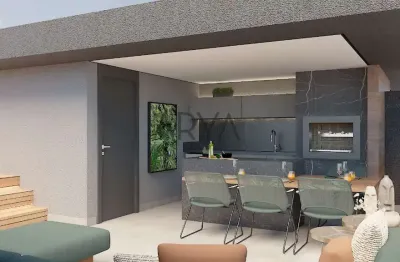Casa em condomínio fechado com 3 quartos à venda na rua josé sabóia cortes, 80, cabral, curitiba, 179 m2 por r$ 1.980.000