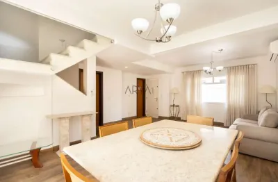 Casa em condomínio fechado com 3 quartos à venda na rua anita ribas, 540, cristo rei, curitiba, 170 m2 por r$ 1.250.000
