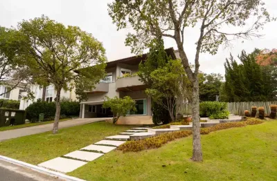 Casa em condomínio fechado com 4 quartos à venda na rua curiangos, 1210, alphaville graciosa, pinhais, 491 m2 por r$ 5.900.000