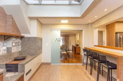 Casa em condomínio fechado com 3 quartos à venda na rua josé santiago paladino, 56, santa felicidade, curitiba, 173 m2 por r$ 1.100.000