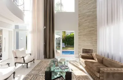 Casa em condomínio fechado com 3 quartos à venda na rua ari josé valle, 1200, são joão, curitiba, 400 m2 por r$ 4.990.000