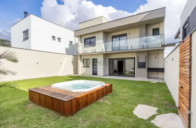 Casa em condomínio fechado com 3 quartos à venda na rua professor alberto krause, 1150, santa felicidade, curitiba, 265 m2 por r$ 2.200.000