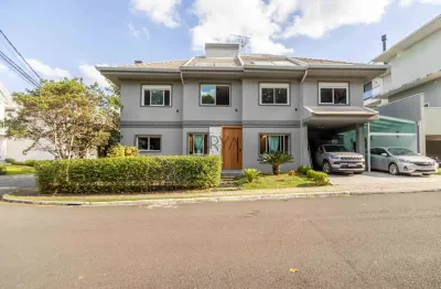 Casa em condomínio fechado com 4 quartos à venda na rua virgínia dalabona, 1202, são braz, curitiba, 264 m2 por r$ 2.050.000