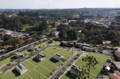 Terreno em condomínio fechado à venda na estrada de santa cândida, 624, santa cândida, curitiba por r$ 736.000