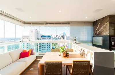 Apartamento com 3 quartos à venda na rua rosa kaint nadolny, 300, campo comprido, curitiba, 163 m2 por r$ 2.100.000