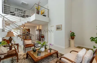 Casa em condomínio fechado com 3 quartos à venda na rua orlando peruci, 442, santa felicidade, curitiba, 322 m2 por r$ 3.250.000